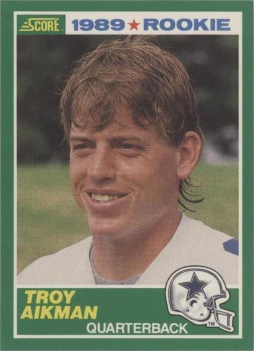 Score Troy Aikman #270 1989
