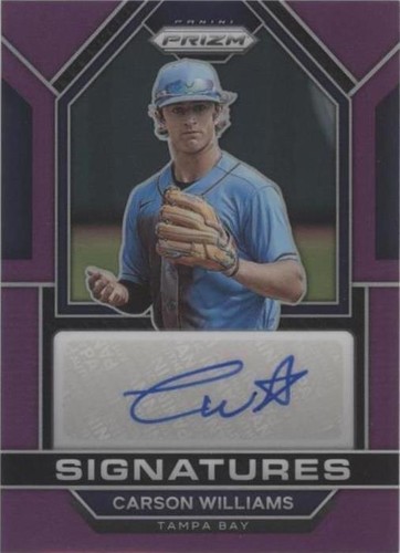 2023 Panini Prizm - Carson Williams #SIG-CW