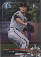2017 Bowman Chrome - Keegan Akin #BCP236