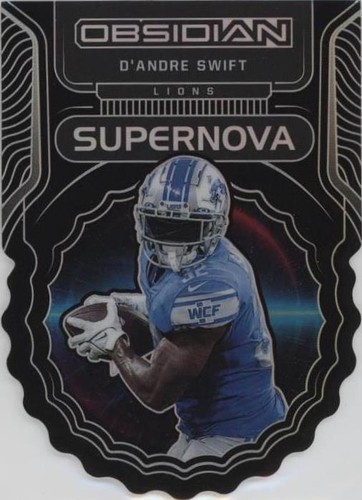2022 Panini Obsidian D'Andre Swift #SN-DSW