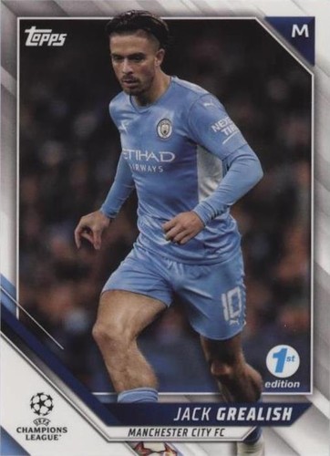 2021-22 Topps UCL Collection 1st Edition Jack Grealish #132