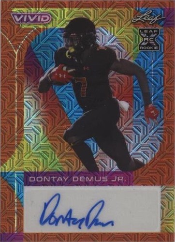 2023 Leaf Vivid Dontay Demus #BA-DDJ