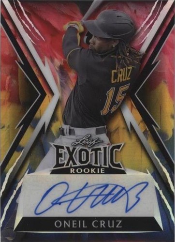 2023 Leaf Exotic - Oneil Cruz #BA-OC1