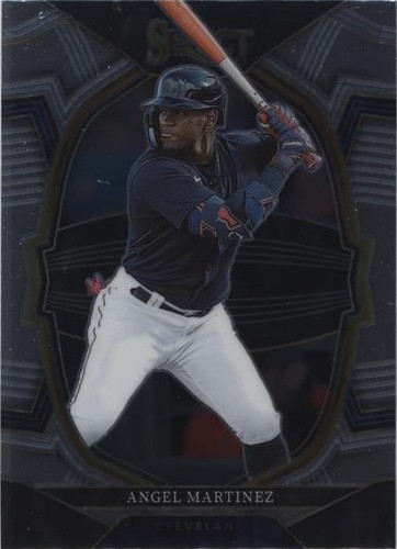 2023 Panini Select Baseball Angel Martinez Concourse Orange