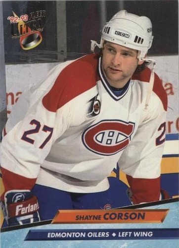 1992-93 Fleer Ultra - Shayne Corson #57