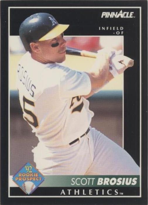 1992 Pinnacle - Scott Brosius #274