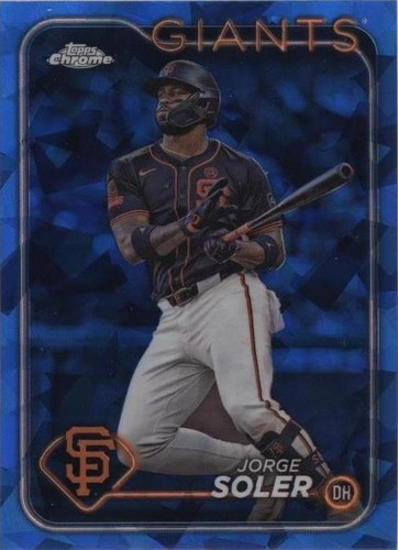 2024 Topps Chrome Update Series Sapphire Edition - Jorge Soler #USCS64