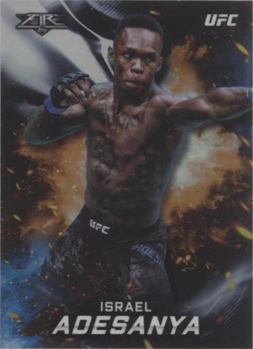 2019 Topps Chrome UFC - Israel Adesanya #UFCF-IA