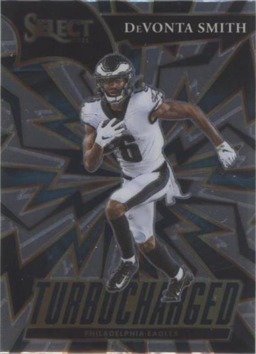 2021 Panini Select DeVonta Smith #TUR-11