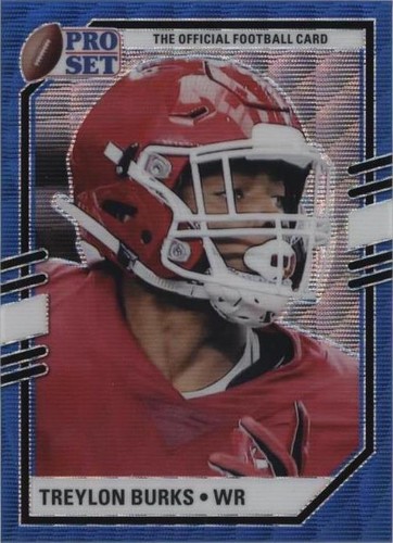 2022 Leaf Pro Set Draft Treylon Burks #PSB-TB1
