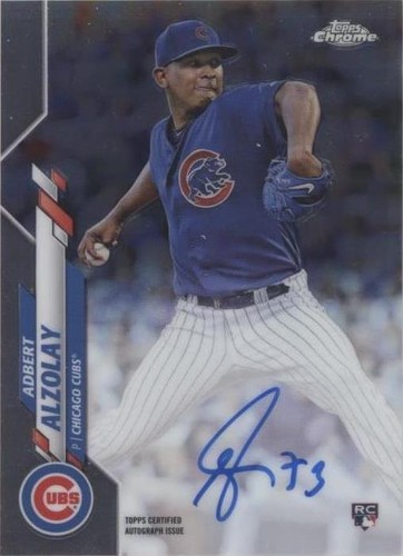 2020 Topps Chrome - Adbert Alzolay #RA-AA