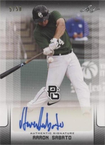 2017 Leaf Perfect Game National Showcase - Aaron Sabato #BA-AS3