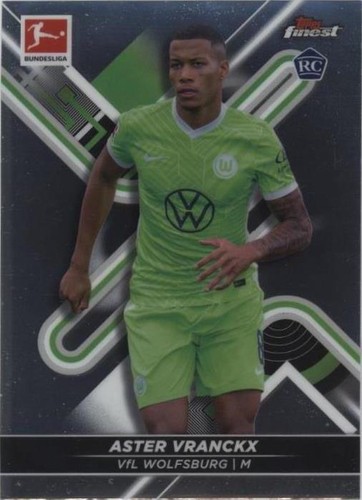 2021-22 Topps Finest Bundesliga Aster Vranckx #147