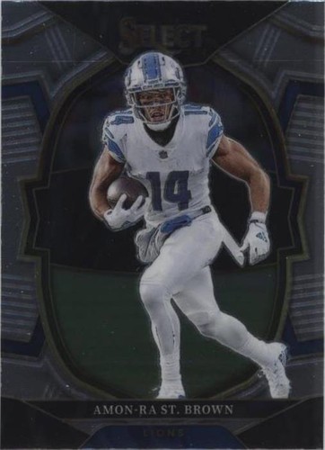 2022 Panini Select Amon-Ra St. Brown #58