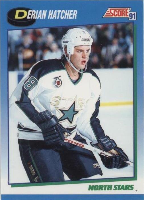 1991-92 Score Canadian - Derian Hatcher #656