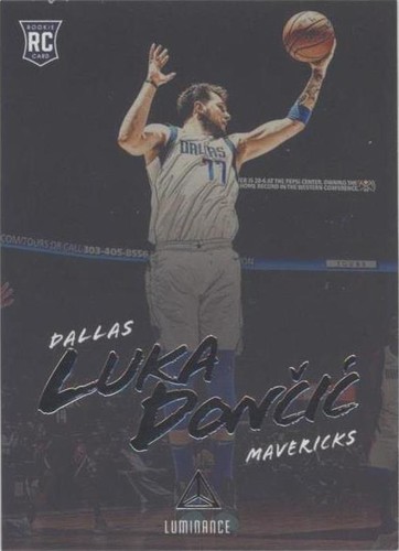 2018-19 PANINI LUMINANCE LUKA DONCIC ROOKIE CARD #166 RC | eBay