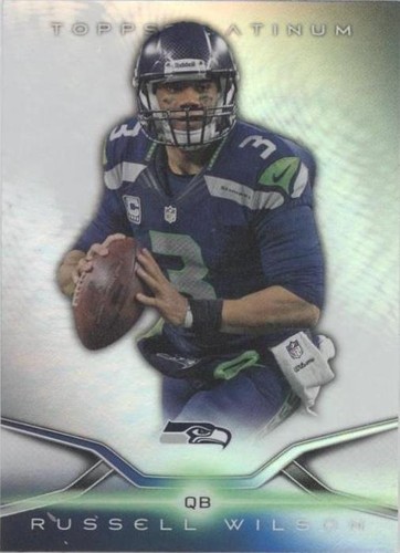 2014 Topps Platinum Russell Wilson #17