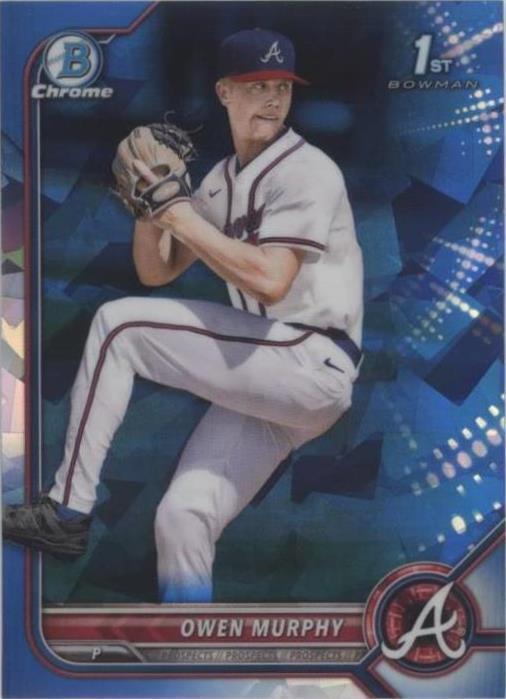 2022 Bowman Chrome Draft Sapphire Edition - Owen Murphy #BDC-145