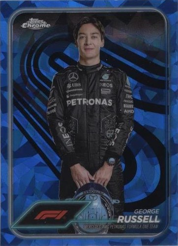 2024 Topps Chrome Sapphire Edition Formula 1 - George Russell #5