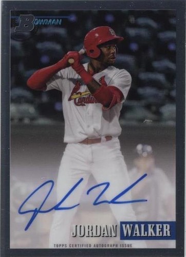 2021 Bowman Heritage - Jordan Walker #93PA-JWA