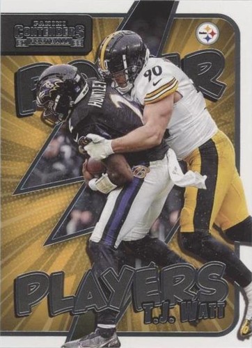 2022 Panini Contenders T.J. Watt #PWR-TJW
