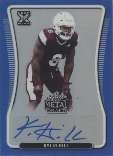 2020 Leaf Metal Draft Kylin Hill #BA-KH1