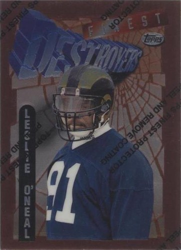 1996 Topps Finest Leslie O'Neal #295
