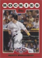 2008 Topps Opening Day - Matt Holliday #152