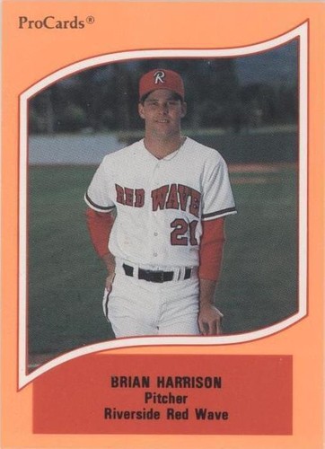 1990 ProCards A & AA Minor League Stars - Brian Harrison #133