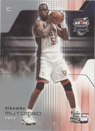 2002-03 NBA Hoops Stars - Dikembe Mutombo #155