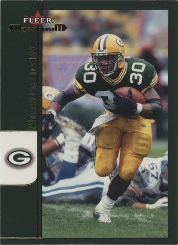 2002 Fleer Maximum Ahman Green #110