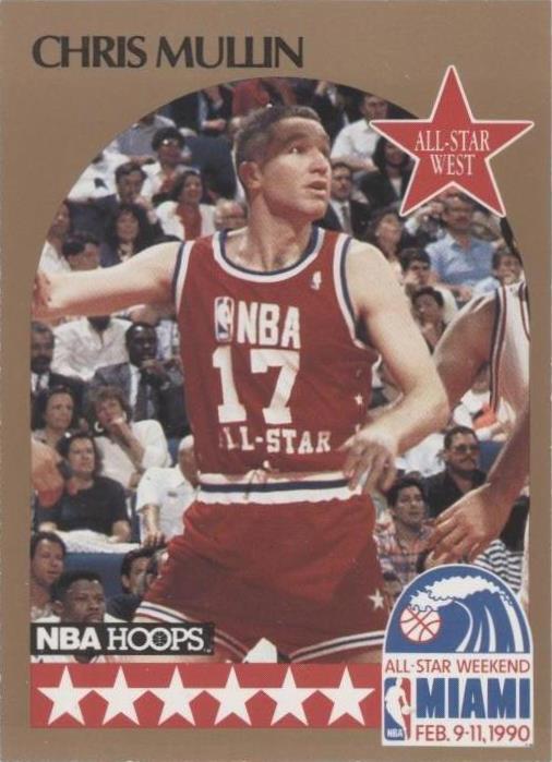 1990-91 NBA обручи - Крис Маллин #22