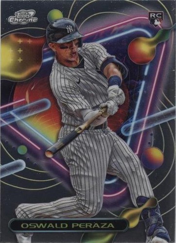 2023 Topps Cosmic Chrome - Oswald Peraza #84