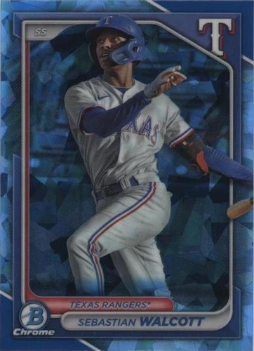 2024 Bowman Sapphire Edition - Sebastian Walcott #BCP-81