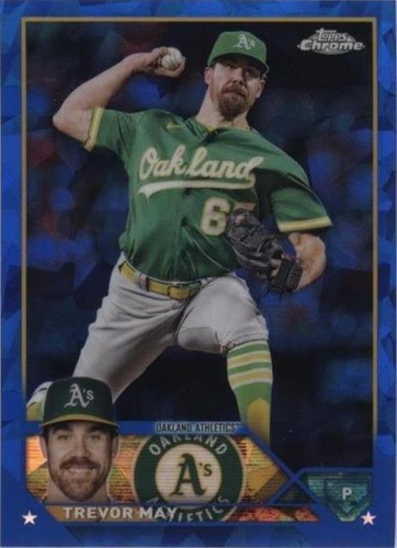 2023 Topps Chrome Update Series Sapphire Edition - Trevor May #USCS86