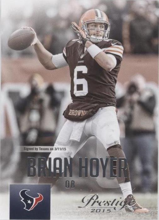 2015 Panini Prestige Brian Hoyer #105