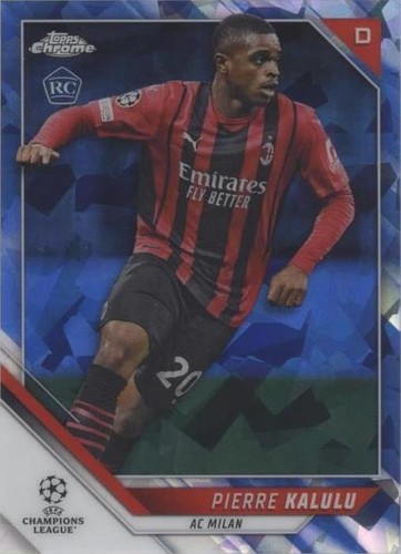 2021-22 Topps Chrome UCL Sapphire Edition Pierre Kalulu #67