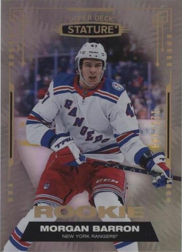 2021-22 Upper Deck Stature - Morgan Barron #158