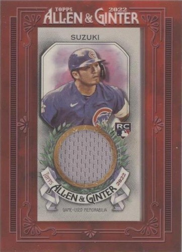 2022 Topps Allen & Ginter - Seiya Suzuki #MFR-SSU