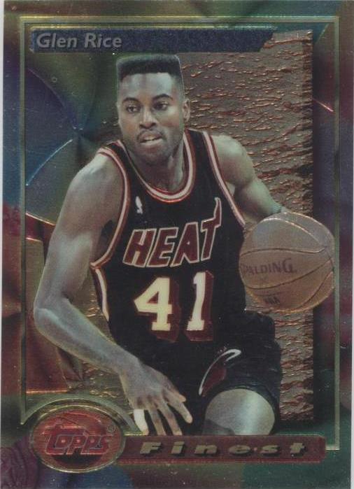 1993-94 Topps Finest - Glen Rice #15