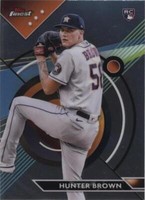 2023 Topps Finest - Hunter Brown #69