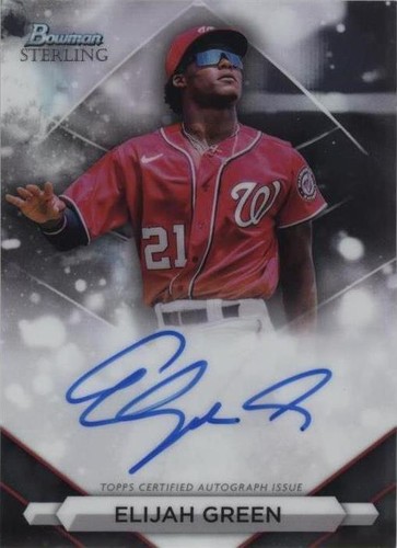 2023 Bowman Sterling - Elijah Green #PA-EG