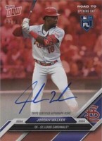 2024 Topps Now Road to Opening Day - Jordan Walker #JW-A
