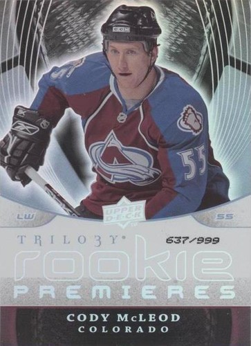 2008-09 Upper Deck Trilogy - Cody Mcleod #151