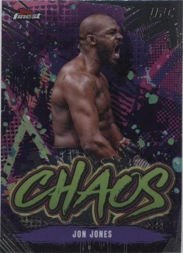 2024 Topps Finest UFC - Jon Jones #CHA-16
