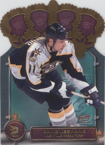 2000-01 Pacific Prism McDonald's - David Legwand #3
