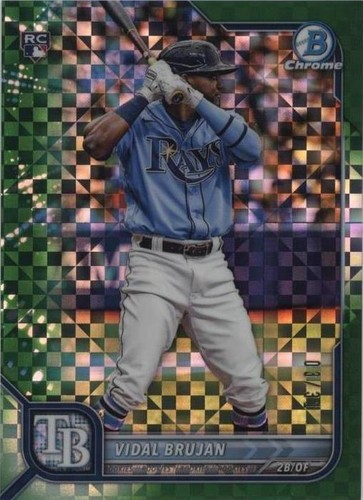 2022 Bowman Chrome X - Vidal Brujan #89