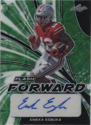 2022 Leaf Flash Emeka Egbuka #FF-EE1