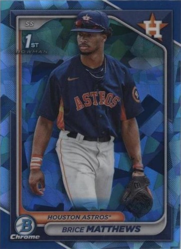 2024 Bowman Sapphire Edition - Brice Matthews #BCP-69