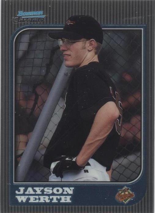 1997 年 Bowman Chrome - Jayson Werth #293